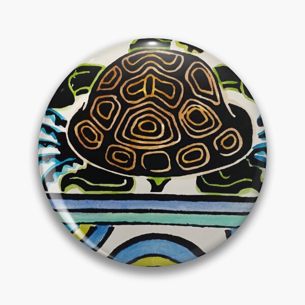 Item preview, Turtle from An Alphabet with Semi-Circle Border  By Walter  Anderson designed and sold by KaijuNoKaiju.
