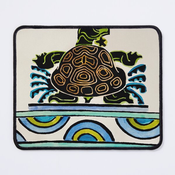 Item preview, Turtle from An Alphabet with Semi-Circle Border  By Walter  Anderson designed and sold by KaijuNoKaiju.