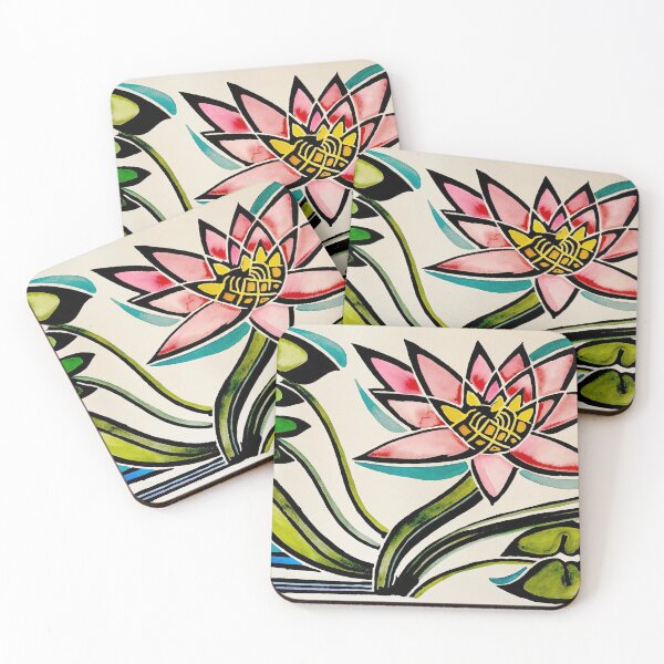 Item preview, Water Lilies By Walter Anderson designed and sold by KaijuNoKaiju.