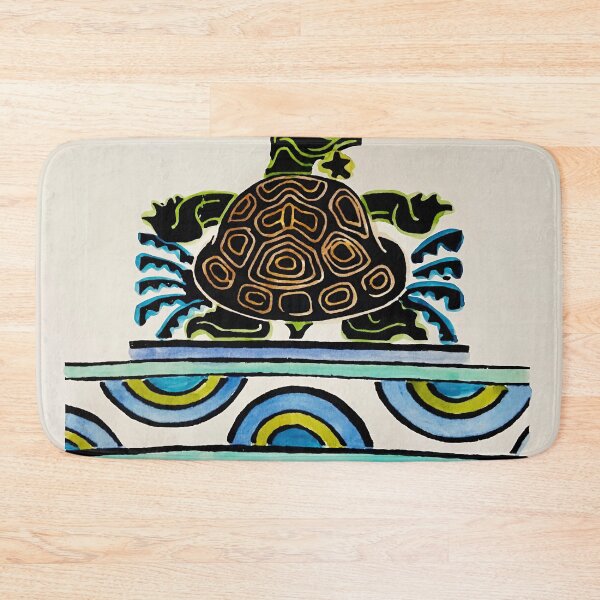 Item preview, Turtle from An Alphabet with Semi-Circle Border  By Walter  Anderson designed and sold by KaijuNoKaiju.