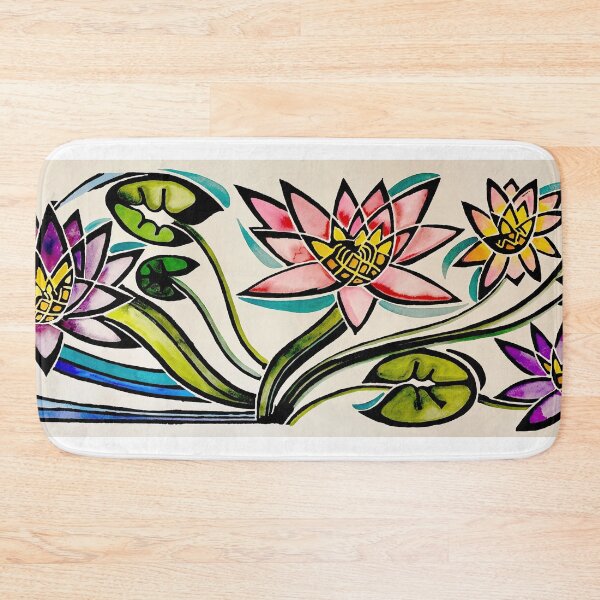 Item preview, Water Lilies By Walter Anderson designed and sold by KaijuNoKaiju.