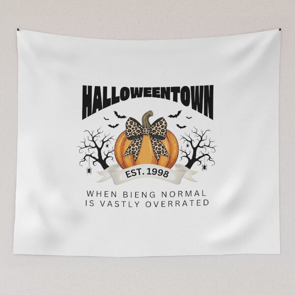 Item preview, Halloweentown Ghost Witch Skull Pumpkin Fall Spooky Season Boo Halloween Party  designed and sold by MotivaChic.