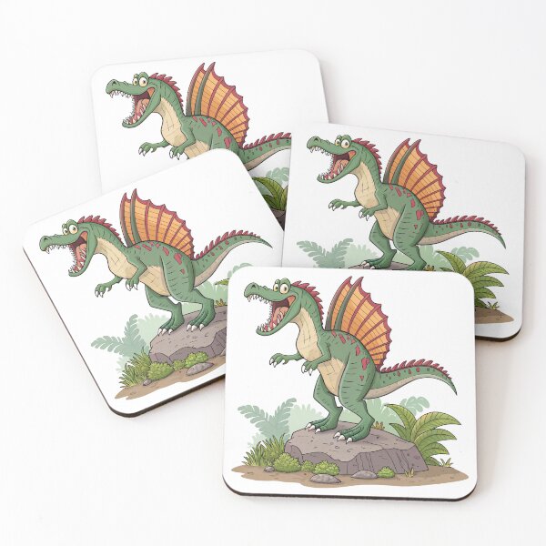 Item preview, Cute and cartoony Spinosaurus  designed and sold by doodlesplat.
