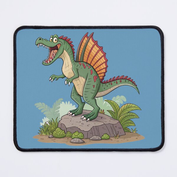 Item preview, Cute and cartoony Spinosaurus designed and sold by doodlesplat.