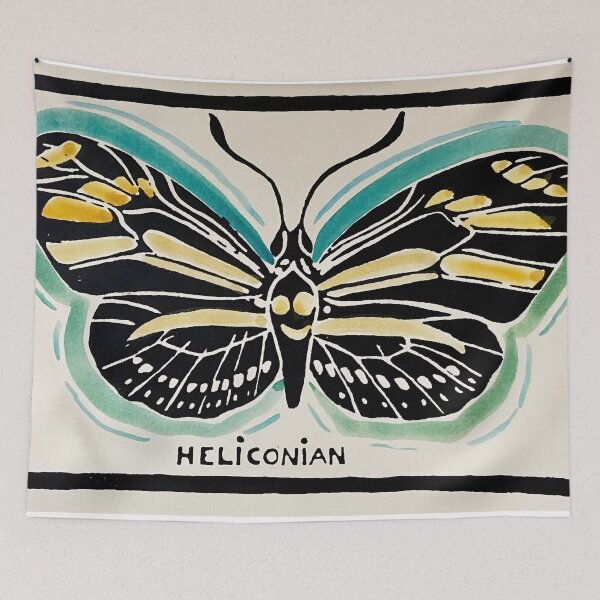 Item preview, Butterfly Series - Heliconian By Walter Anderson designed and sold by KaijuNoKaiju.