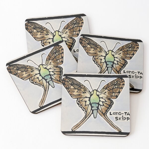Item preview, Butterfly Series - Long Tailed Skipper By Walter Anderson designed and sold by KaijuNoKaiju.