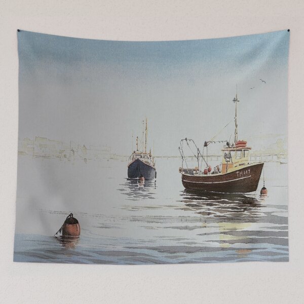 Item preview, Trawlers at rest designed and sold by artsmeow.