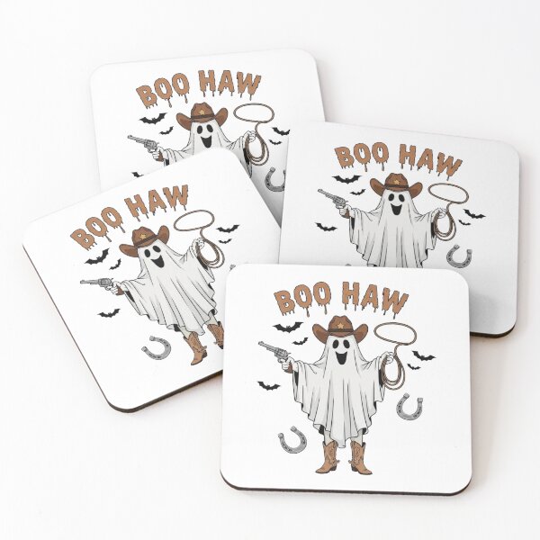 Item preview, Boo Haw  Funny Ghost Cowboy Tee And Western Halloween Spooky Fall  Country Girl  designed and sold by MotivaChic.