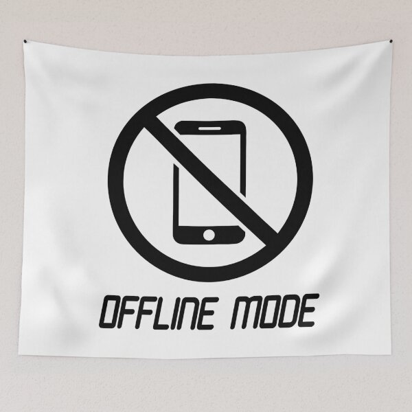 Item preview, No Cell Phone Use Symbol- Off Line Mode designed and sold by AFernandesDSG.
