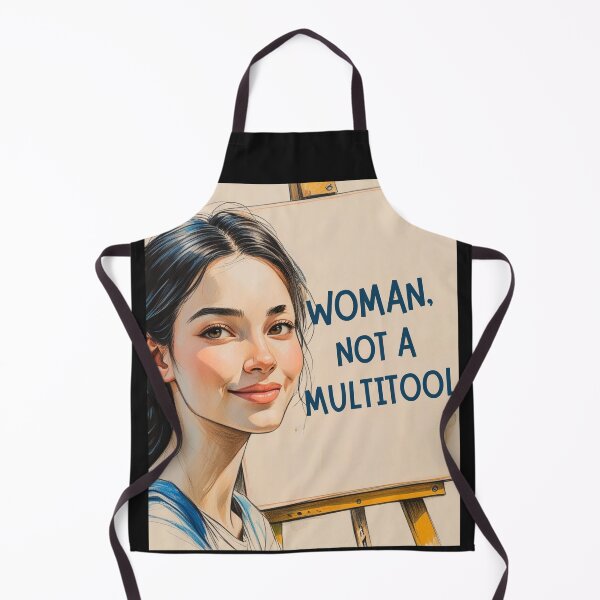 Item preview, Woman, Not a Multitool – Soft Power, Firm Voice designed and sold by Kindloom.