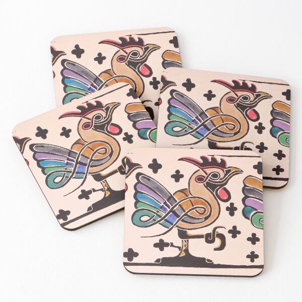Item preview, Roosters - 3-1 By Walter Anderson designed and sold by KaijuNoKaiju.