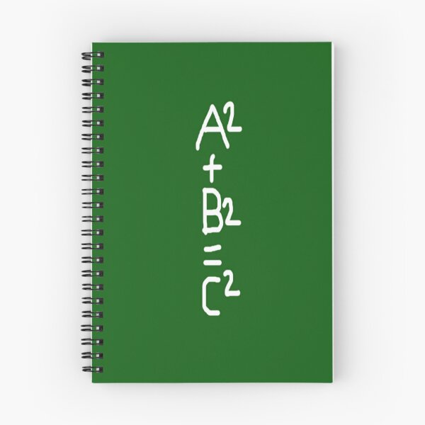 Item preview, HI54EDU Chalkboard Pythagorean Theorem designed and sold by ZaryaParx.