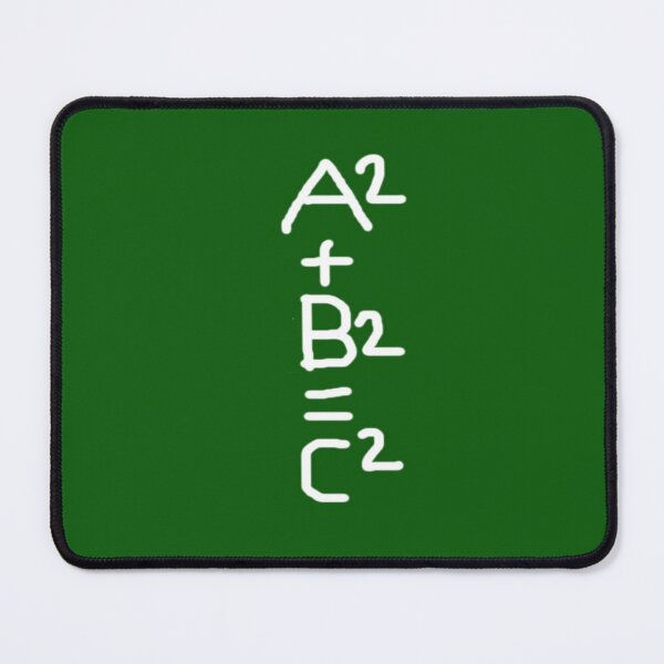 Item preview, HI54EDU Chalkboard Pythagorean Theorem designed and sold by ZaryaParx.