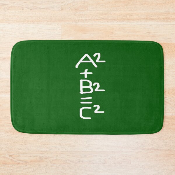 Item preview, HI54EDU Chalkboard Pythagorean Theorem designed and sold by ZaryaParx.