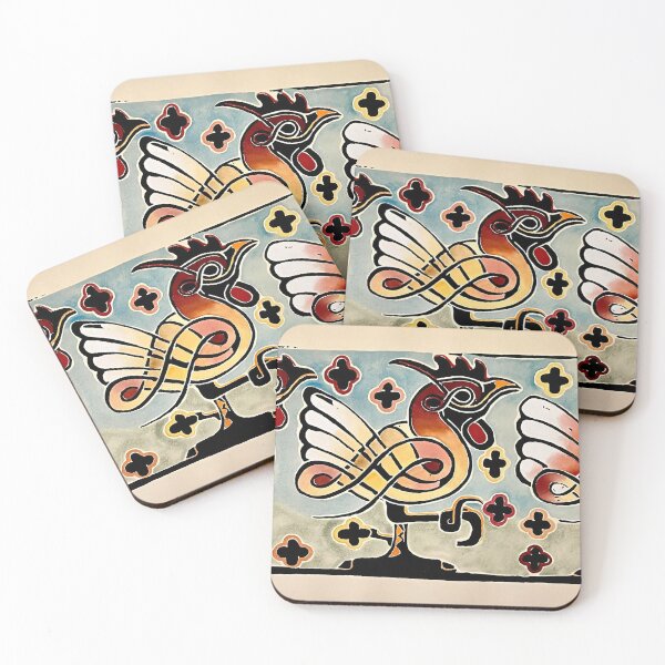 Item preview, Roosters - 3 By Walter Anderson designed and sold by KaijuNoKaiju.