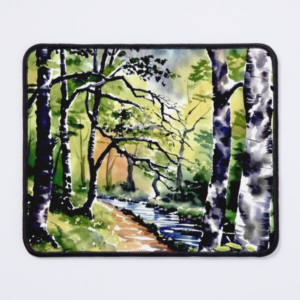 Item preview, The path to fingle bridge（watercolour + AI） designed and sold by artsmeow.