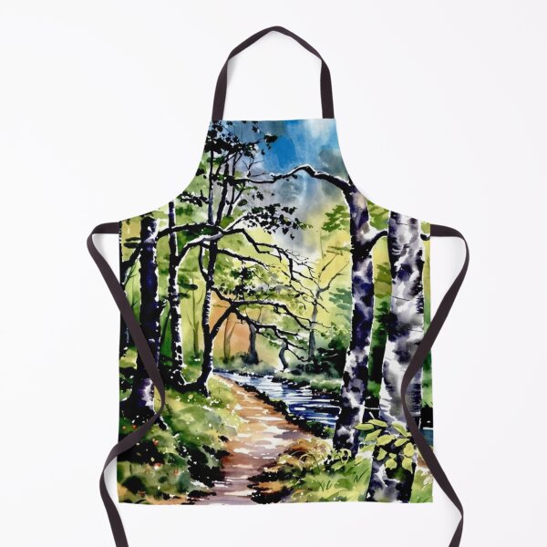 Item preview, The path to fingle bridge(watercolour + AI) designed and sold by artsmeow.