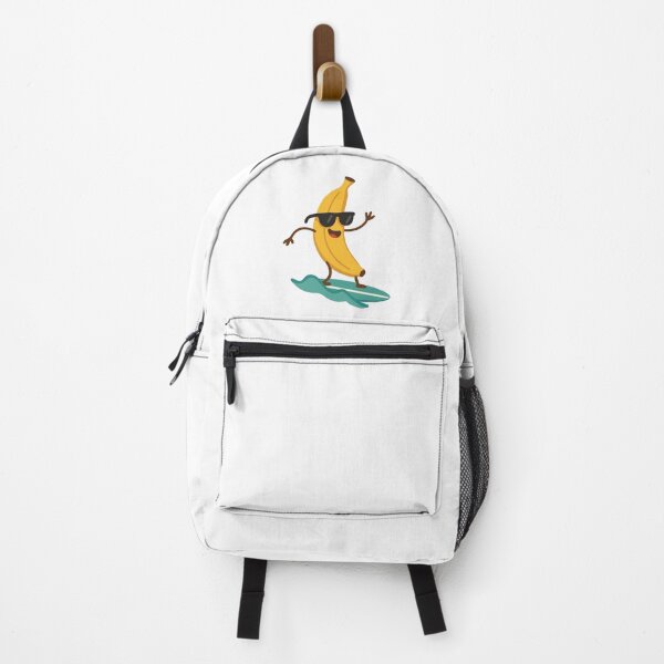Item preview, Surfing Banana – Funny Tropical Fruit Cartoon with Sunglasses designed and sold by DKunic.