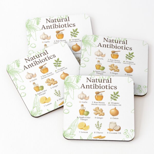 Item preview, Natural Antibiotics -Natural Holistic Remedies designed and sold by Item Geeks.