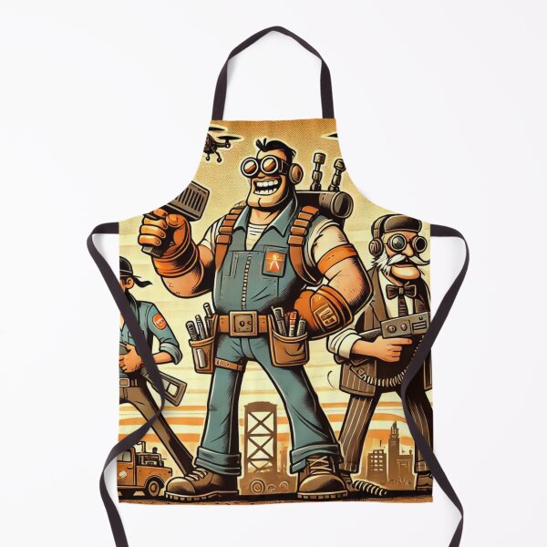 Item preview, Junkyard Warfare – Retro Cartoon Battle Art designed and sold by ITpub.