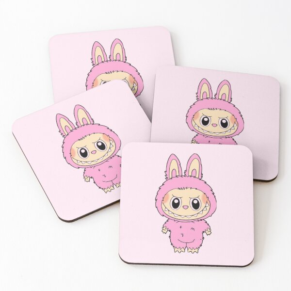 Item preview, Cute Pink Labubu  designed and sold by moonna designs.