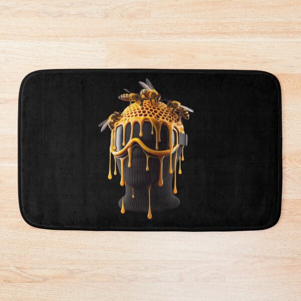 Item preview, Beehive Ski Mask | Honey Drip Surreal Art Design designed and sold by WHITE FLAME PRINTS.