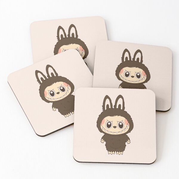 Item preview, Cute Brown Labubu  designed and sold by moonna designs.