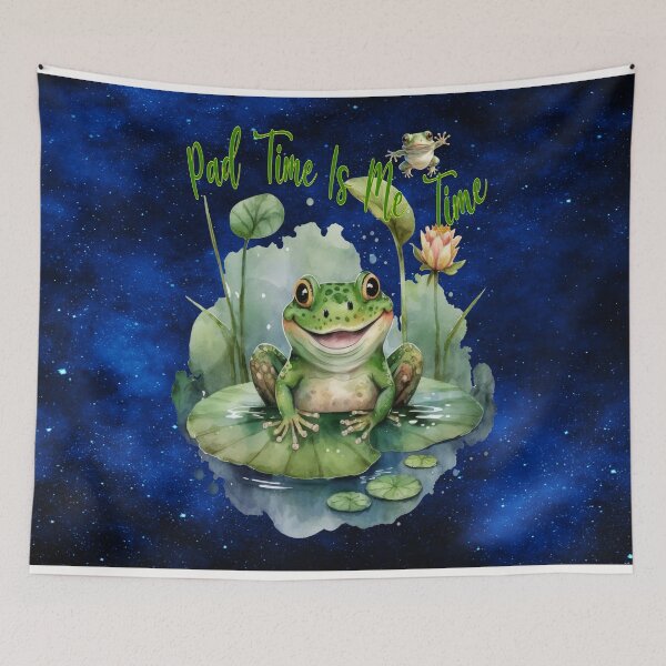 Item preview, Pad Time Is My Time – Enchanted Frog Vibes designed and sold by MysticOzzy.
