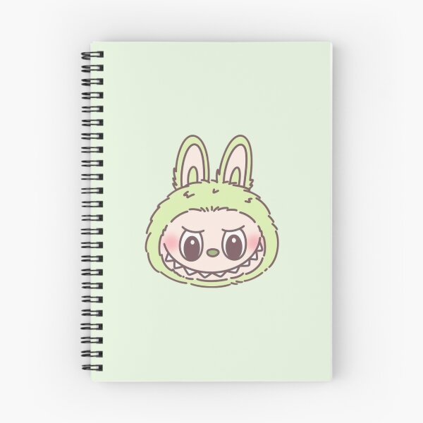 Item preview, Green Cute Labubu Head designed and sold by moonna designs.