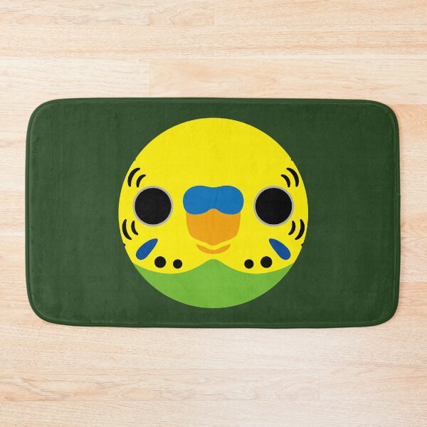 Item preview, The face of a normal male budgie designed and sold by INKOYADO.