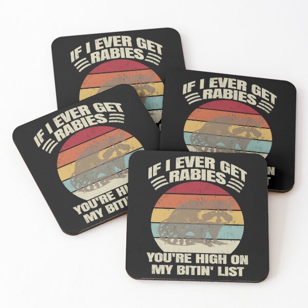 Item preview, If I Ever Get Rabies You're High On My Bitin' List. vintage. designed and sold by EunsooLee.