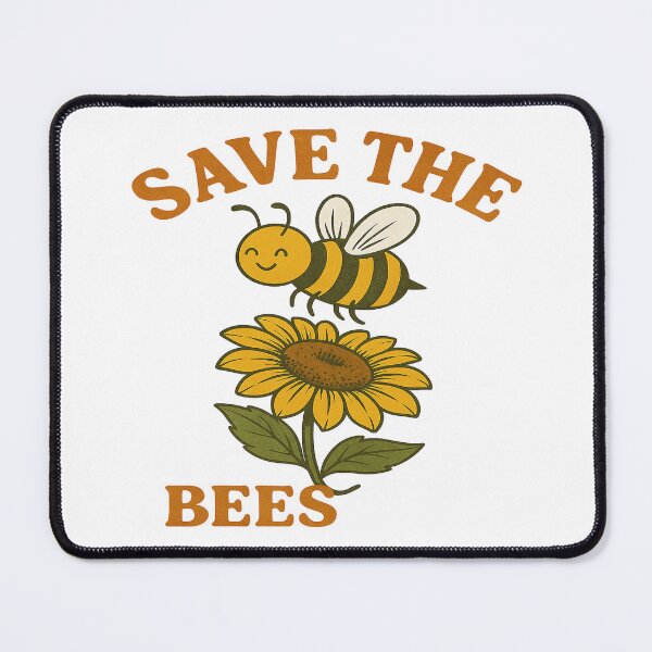 Item preview, Save the Bees – Vintage Nature Art designed and sold by Khayallab .