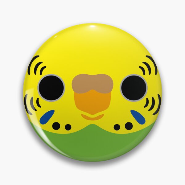 Item preview, The face of a normal female budgie designed and sold by INKOYADO.