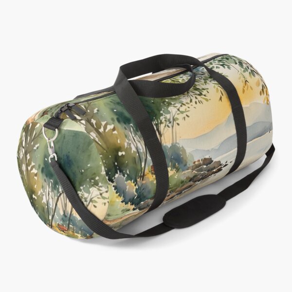 Item preview, looking across torbay from elberry cove2（watercolour + AI） designed and sold by artsmeow.