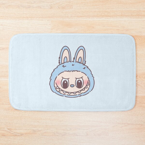 Item preview, Cute Blue Labubu Head designed and sold by moonna designs.