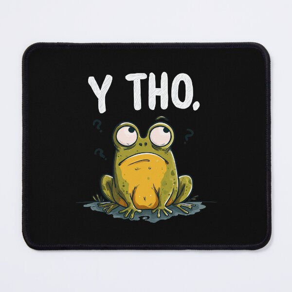 Item preview, Funny Meme - Y Tho Frog - Confused Amphibian Meme designed and sold by hamishby.