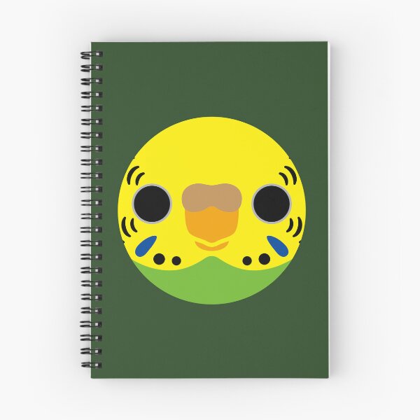 Item preview, The face of a normal female budgie designed and sold by INKOYADO.
