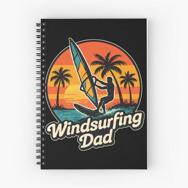 Item preview, Windsurfing Dad Summer Beach designed and sold by TomFrontierArt.