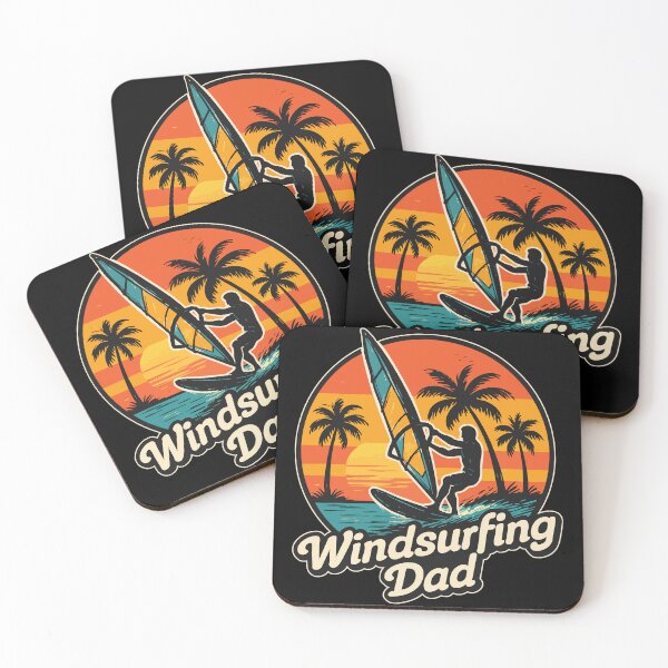 Item preview, Windsurfing Dad Summer Beach designed and sold by TomFrontierArt.