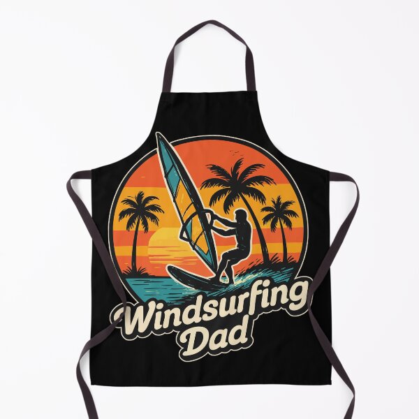 Item preview, Windsurfing Dad Summer Beach designed and sold by TomFrontierArt.