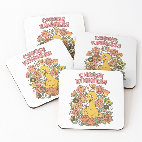 Item preview, Choose Kindness – Whimsical Floral Big Bird Artwork designed and sold by My-Hoodies.