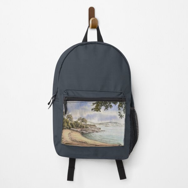 Item preview, looking across torbay from elberry cove designed and sold by artsmeow.