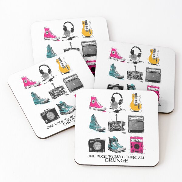 Item preview, Flannel Forever – 90s Grunge Icons for the Loud and Lost designed and sold by Ignorant-Artist.