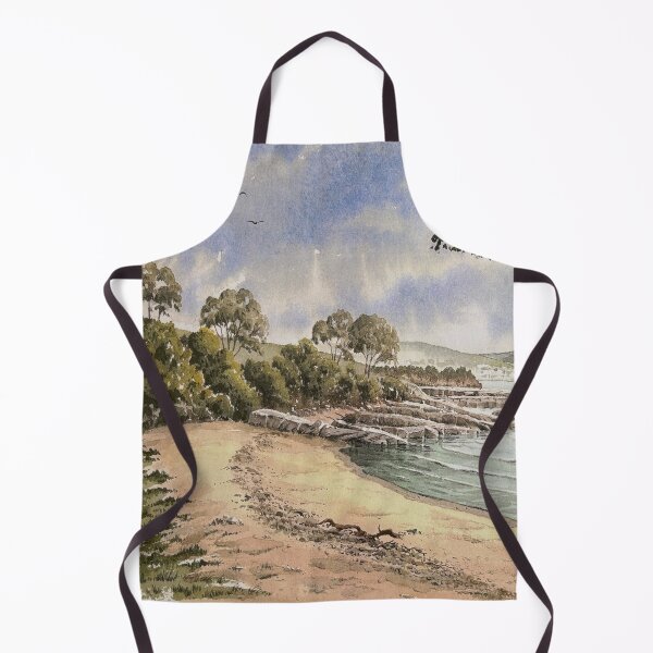 Item preview, looking across torbay from elberry cove designed and sold by artsmeow.