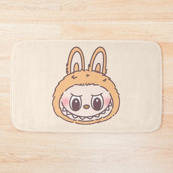 Item preview, Cute Orange Labubu Head designed and sold by moonna designs.