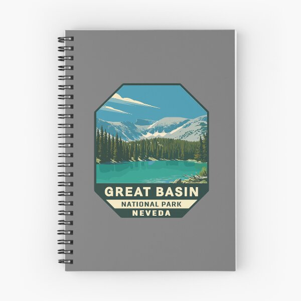 Item preview, Great Basin National Park Retro Desert Mountain Sticker designed and sold by Ismeal Von.
