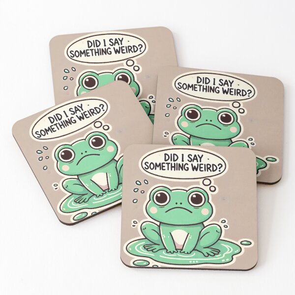 Item preview, Anxious Frogs Club – Overthinking Edition designed and sold by ITpub.