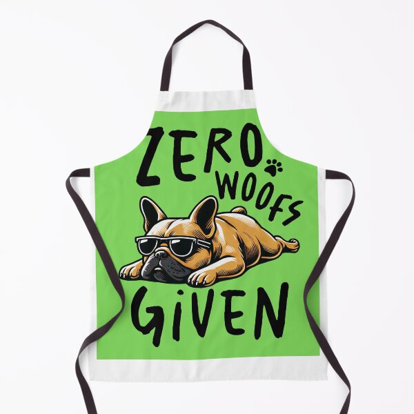 Item preview, Zero Woofs Given – Chill Dog with Sunglasses designed and sold by FashionableDesign.