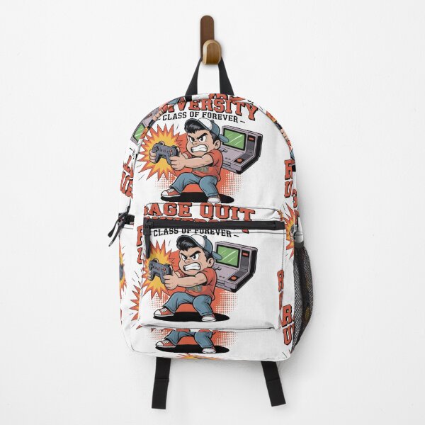 Item preview, Rage Quit University – Funny Gamer Shirt designed and sold by KostekArtShop.
