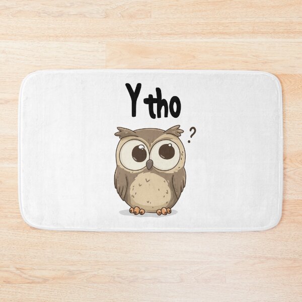 Item preview, Funny Meme - Y Tho Owl - Confused Wide-Eyed Bird designed and sold by hamishby.